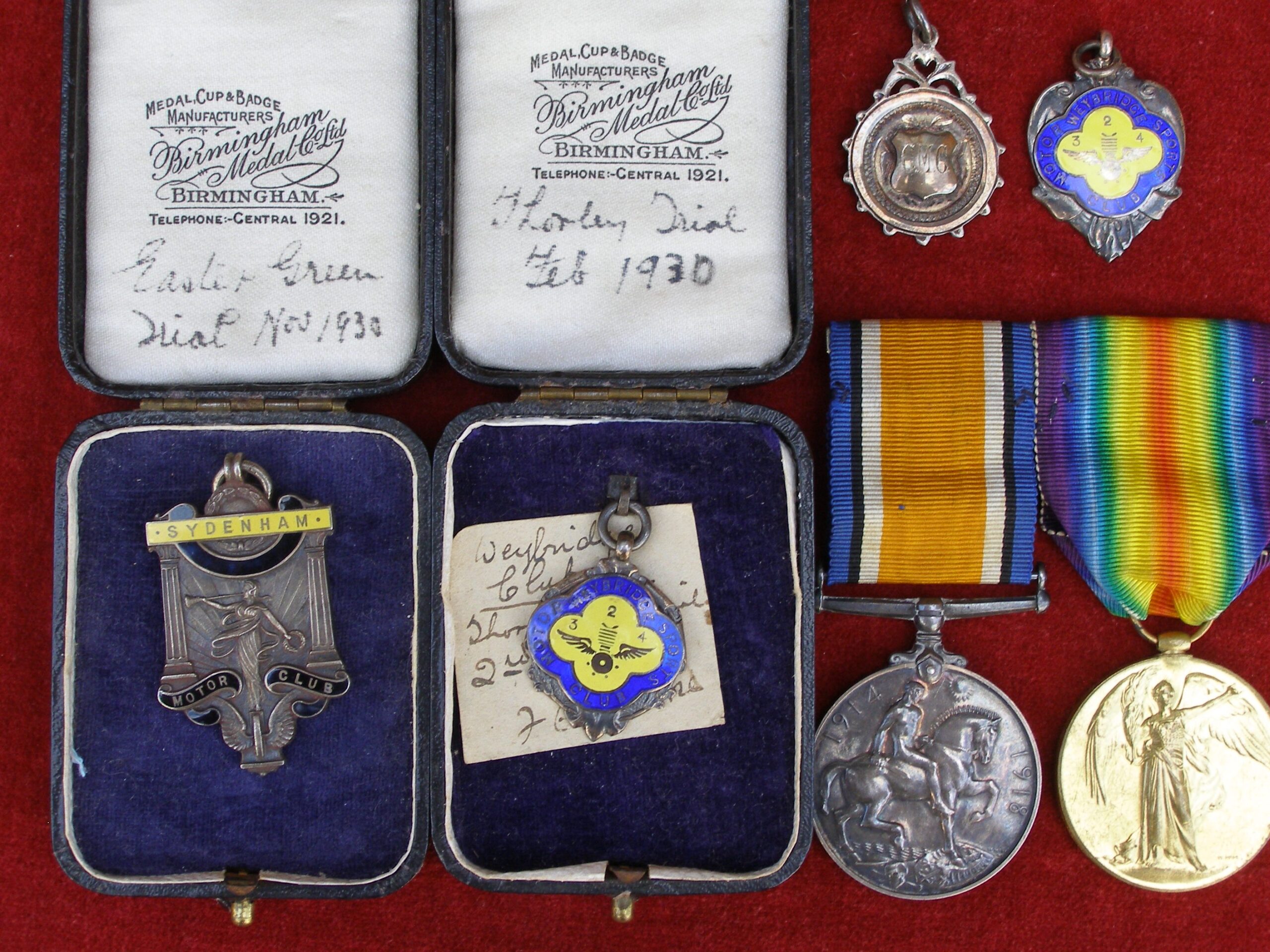 AWARDS TO Private F.C. AMBROSE ASC