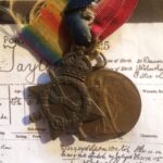 WW1 RN PAIR - BROKEN TRIO to TAYLOR